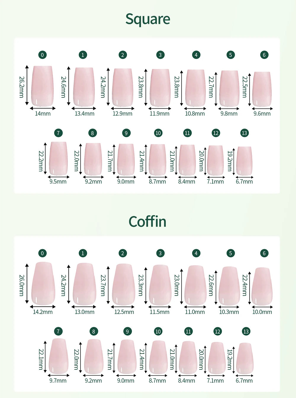 Nailpop 3-IN-1 Nude Natural Soft Nail Tips Set 140PCS Skin Tones Press on Nails Ultra-Fit Gel Nail Extensions Easy Manicure DIY