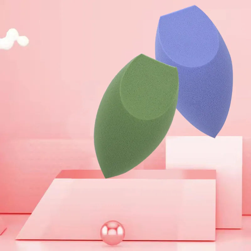 10pcs Black Makeup Applicator Super Soft Sponge Powder Blender Smooth Foundation Contour Blending Puff