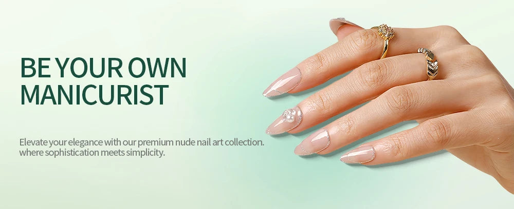 Nailpop 3-IN-1 Nude Natural Soft Nail Tips Set 140PCS Skin Tones Press on Nails Ultra-Fit Gel Nail Extensions Easy Manicure DIY