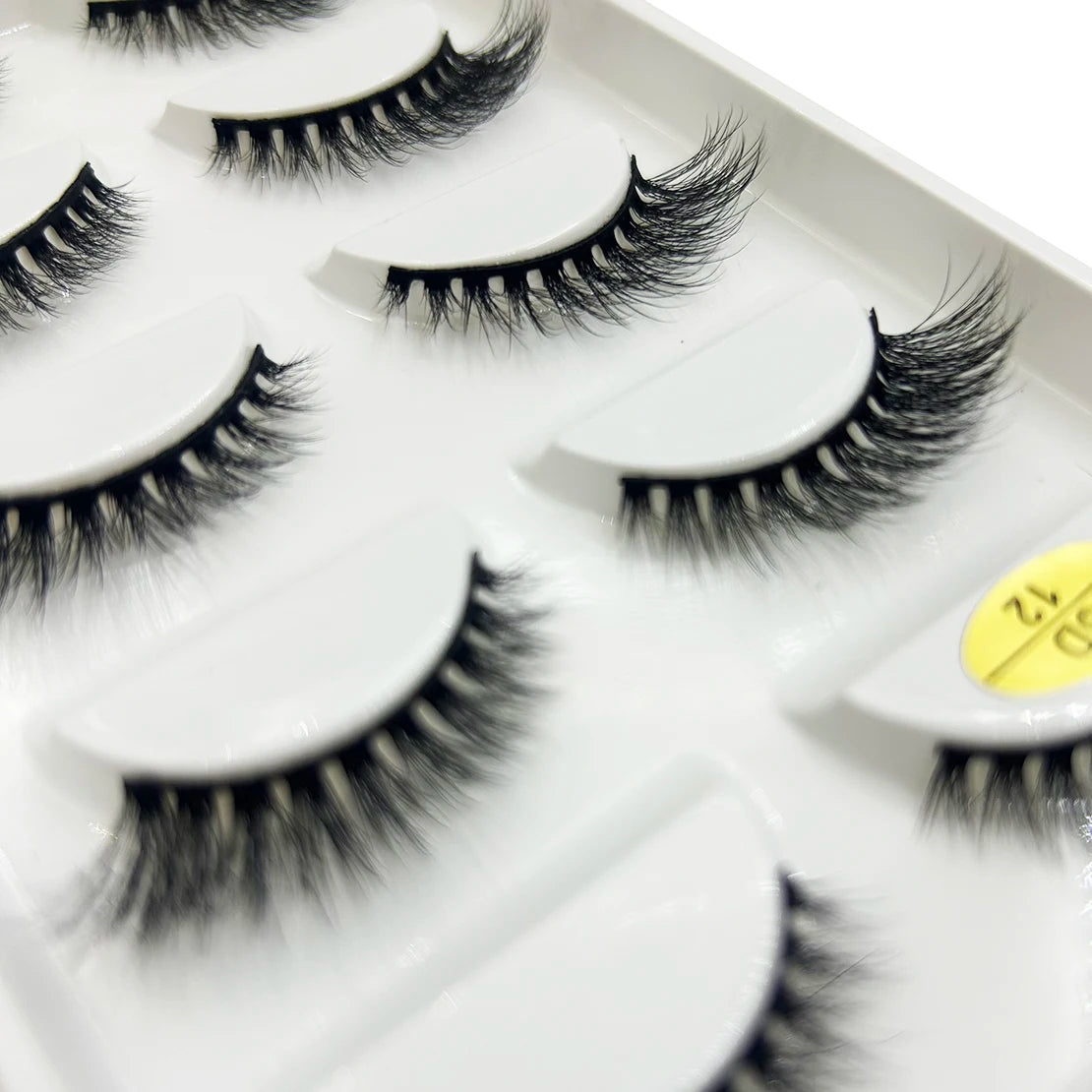 15 Style 5 Pairs 3D Eyelashes Natural False Eye Lashes Thick Faux Mink Lashes Soft Fake Eyelash Wispy Makeup Cilios
