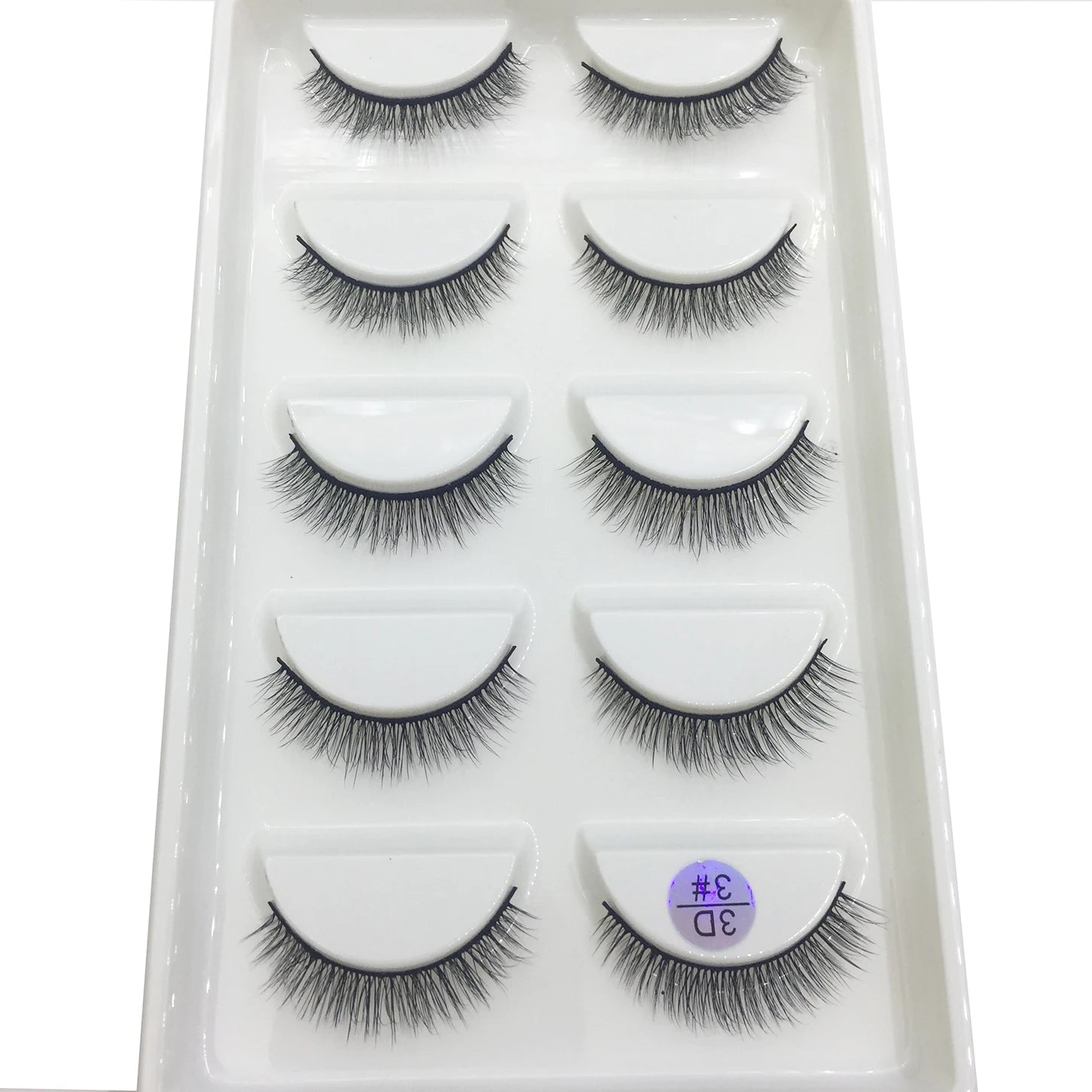 15 Style 5 Pairs 3D Eyelashes Natural False Eye Lashes Thick Faux Mink Lashes Soft Fake Eyelash Wispy Makeup Cilios