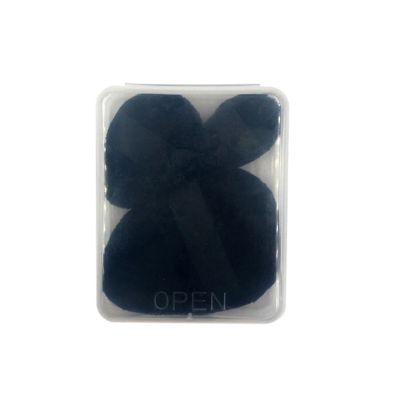 Cotton Purple Powder Puff Large Medium And Small Mini Eye Shadow No Dead Corner Makeup Puff Cosmetic Tool