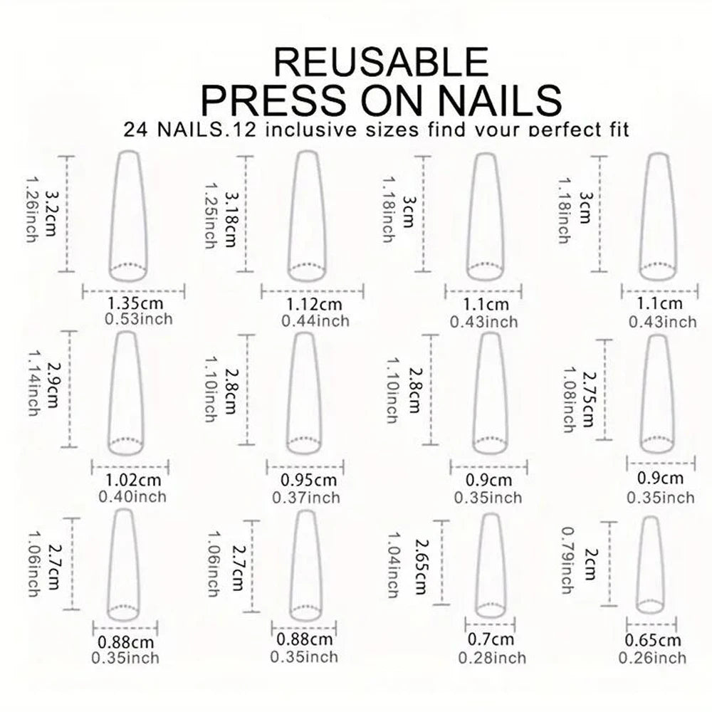 120pcs Black Short Square False Nails Long Glossy Full Cover Acrylic False Nails Artificial Pure Black Coffin Press On Nails