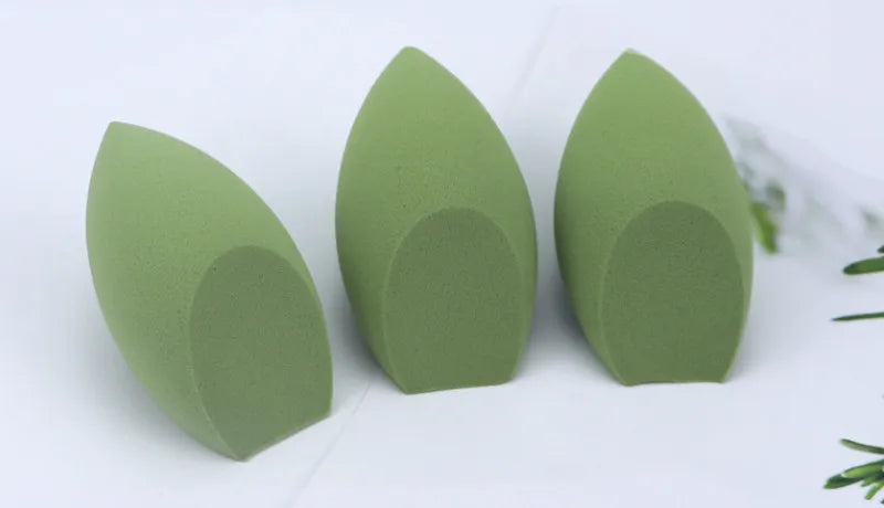 10pcs Black Makeup Applicator Super Soft Sponge Powder Blender Smooth Foundation Contour Blending Puff