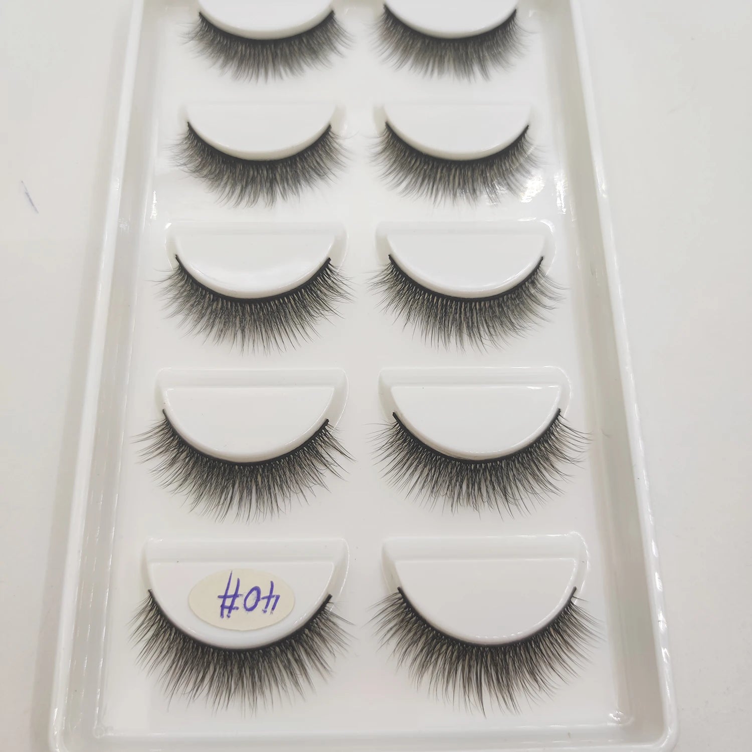 15 Style 5 Pairs 3D Eyelashes Natural False Eye Lashes Thick Faux Mink Lashes Soft Fake Eyelash Wispy Makeup Cilios