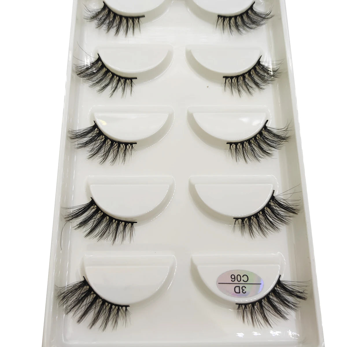 15 Style 5 Pairs 3D Eyelashes Natural False Eye Lashes Thick Faux Mink Lashes Soft Fake Eyelash Wispy Makeup Cilios