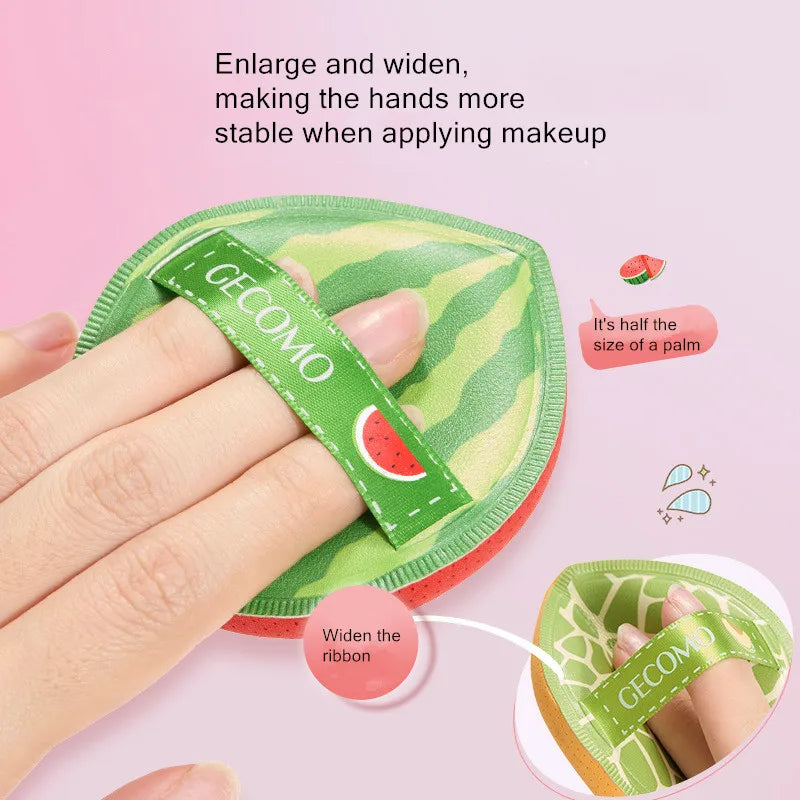 2pcs Cosmetic Puff Super Soft Sponge Air Cushion Powder Puffs Foundation Concealer Blender Applicator Dry and Wet Makeup Tools