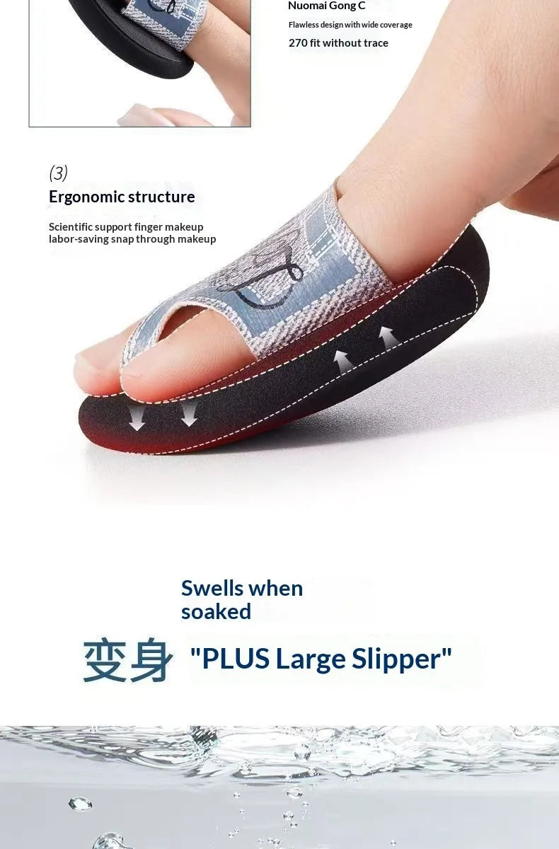 LISHU Makeup Puff Set, Large Powder Puffs for Foundation & Concealer, Wet and Dry Dual-Use, Skin-Friendly & No Powder Absorption