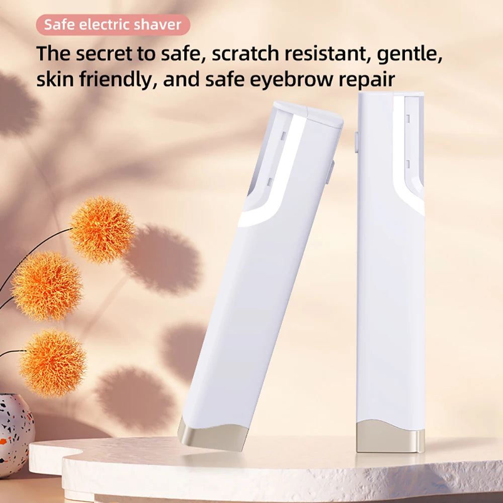 Electric Razors for Women,Cordless Body Shaver for Trip,Eyebrow Trimmer, 2 in 1 Slimmer Trimmer,Hair Removal