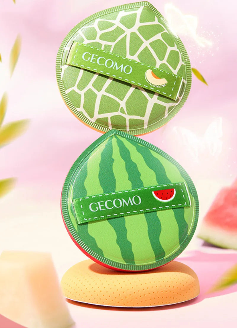 2pcs Cosmetic Puff Super Soft Sponge Air Cushion Powder Puffs Foundation Concealer Blender Applicator Dry and Wet Makeup Tools