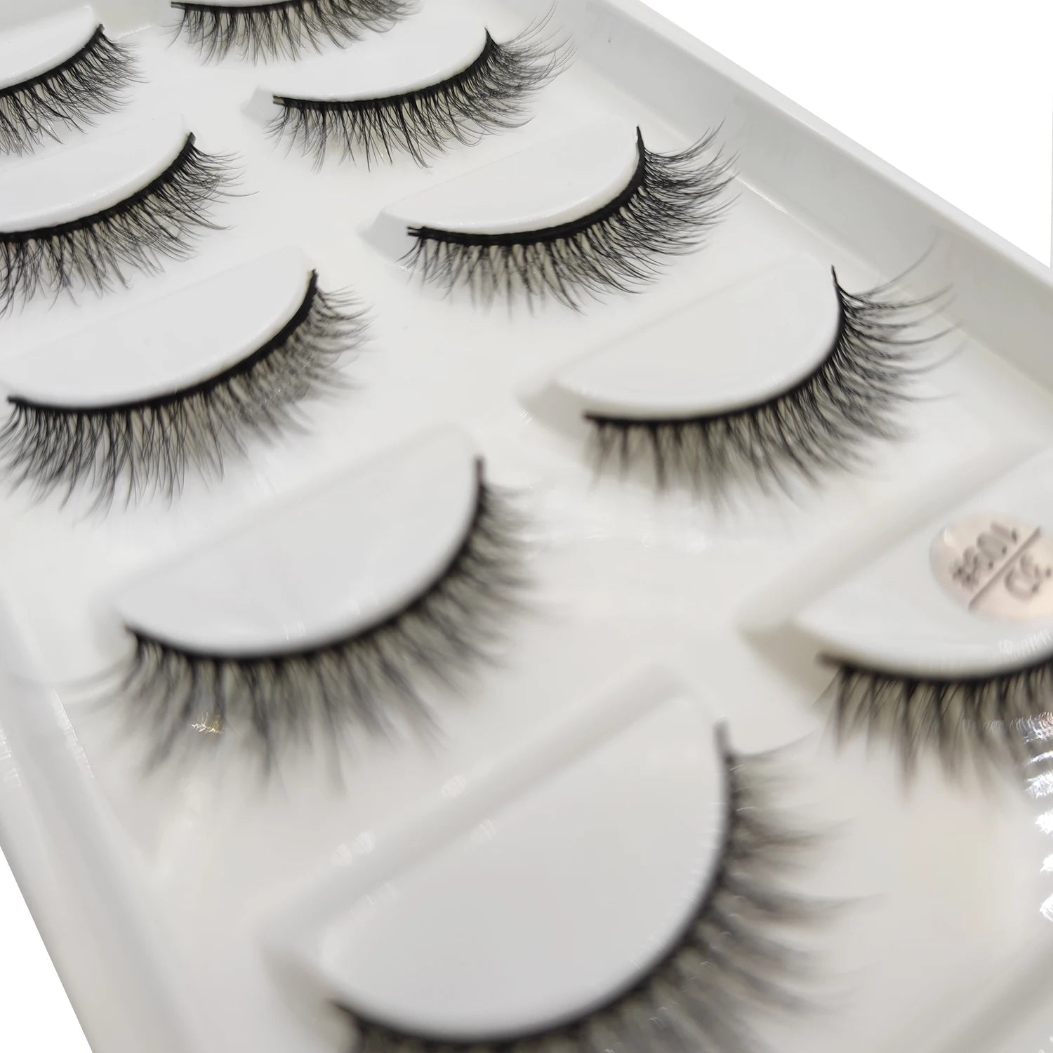 15 Style 5 Pairs 3D Eyelashes Natural False Eye Lashes Thick Faux Mink Lashes Soft Fake Eyelash Wispy Makeup Cilios