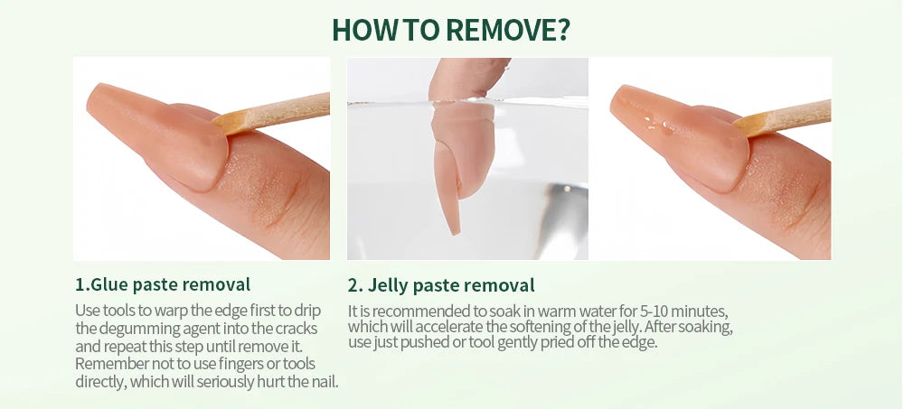 Nailpop 3-IN-1 Nude Natural Soft Nail Tips Set 140PCS Skin Tones Press on Nails Ultra-Fit Gel Nail Extensions Easy Manicure DIY