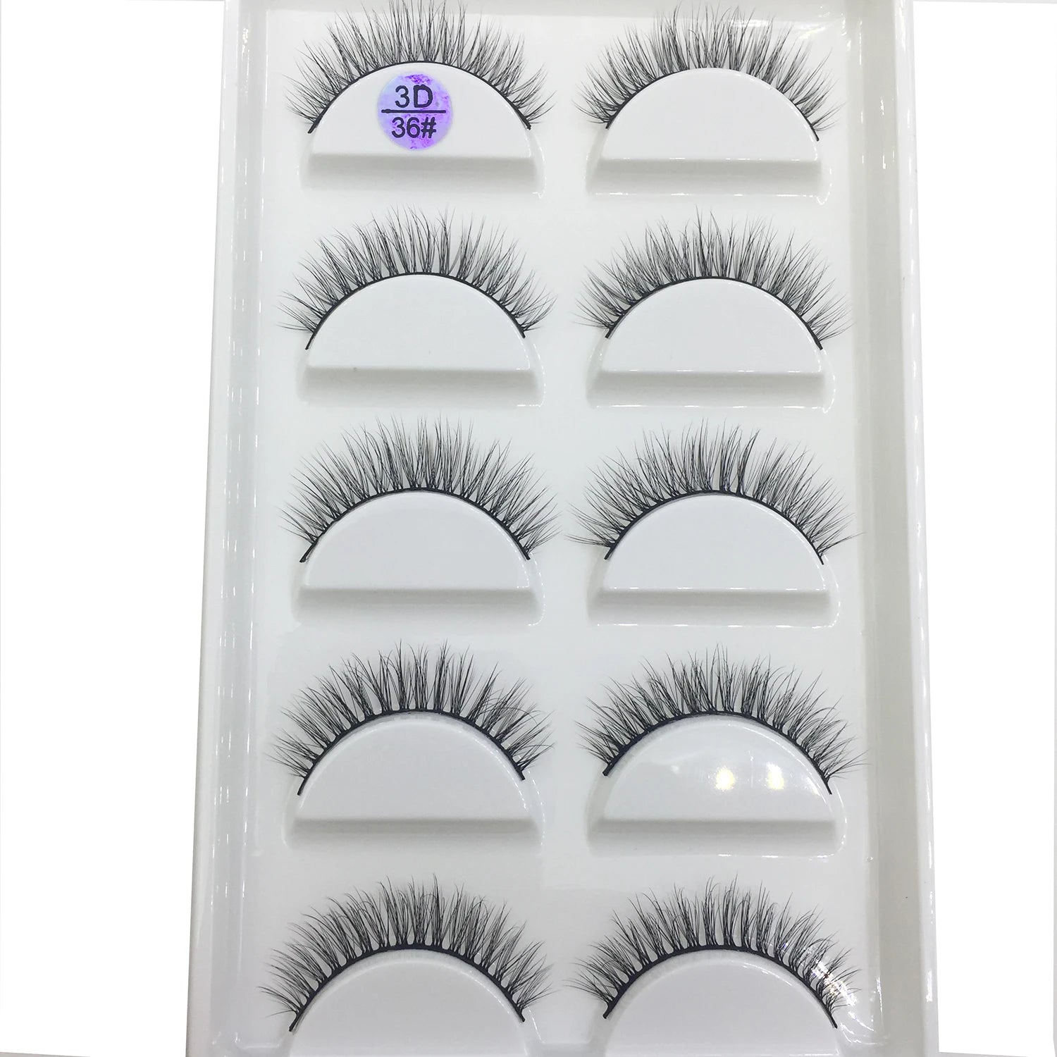 15 Style 5 Pairs 3D Eyelashes Natural False Eye Lashes Thick Faux Mink Lashes Soft Fake Eyelash Wispy Makeup Cilios