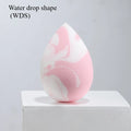 1Pc Makeup sponge beauty egg gradient color soft double-sided wet and dual-use fit without eating powder