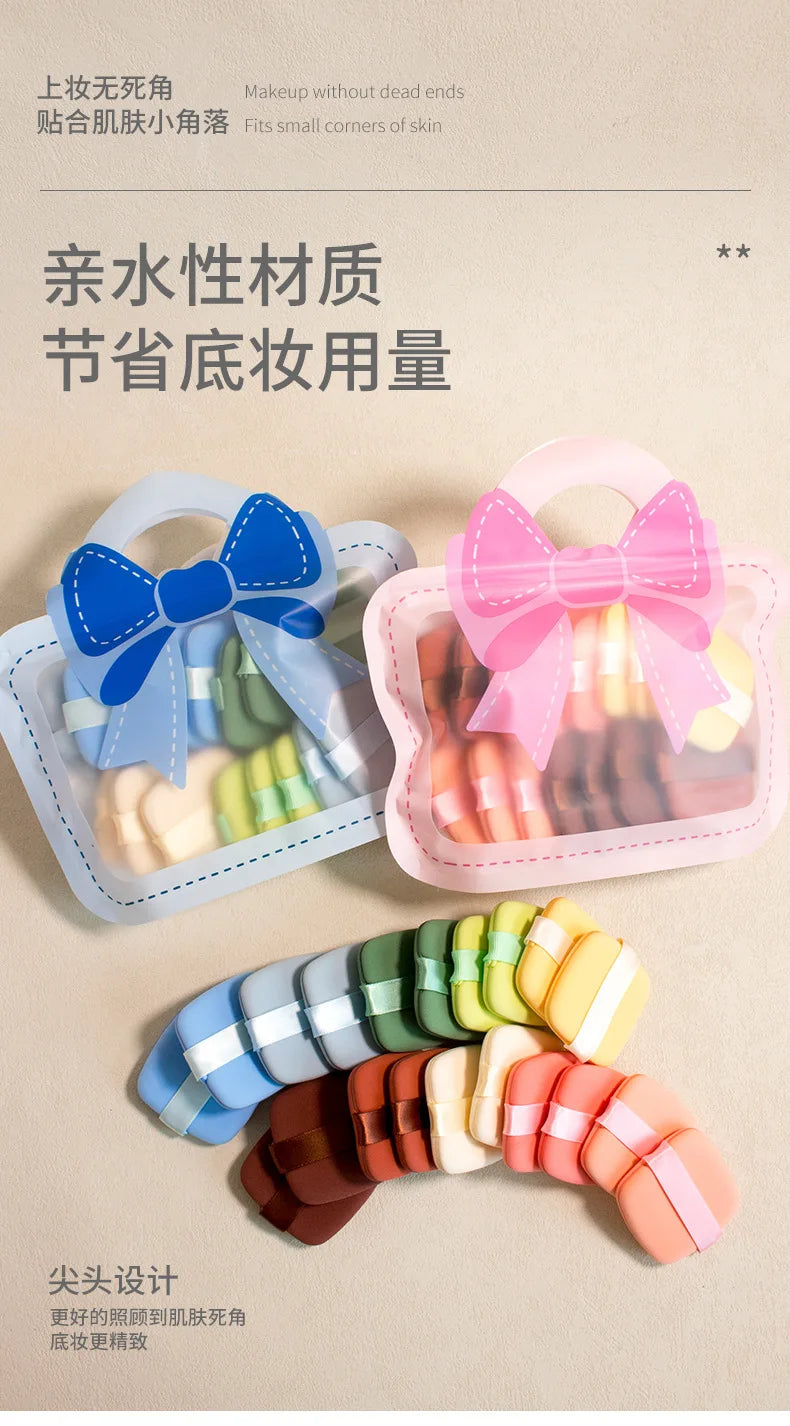 Air Cushion Makeup Puff Square Soft Cartoon Cosmetic Puff Non-latex Delicate Air Cushion Powder Puff Powder Makeup Sponge