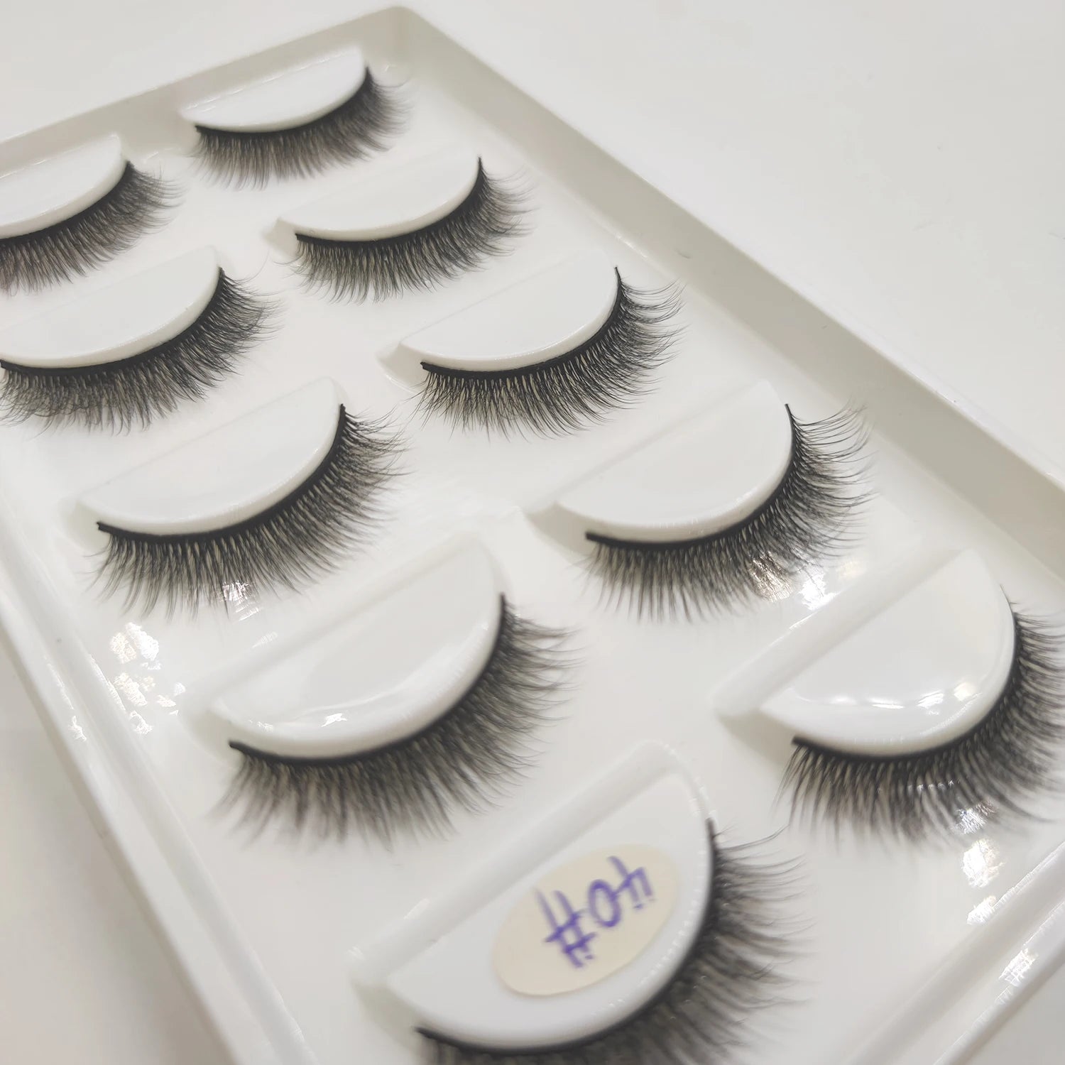 15 Style 5 Pairs 3D Eyelashes Natural False Eye Lashes Thick Faux Mink Lashes Soft Fake Eyelash Wispy Makeup Cilios