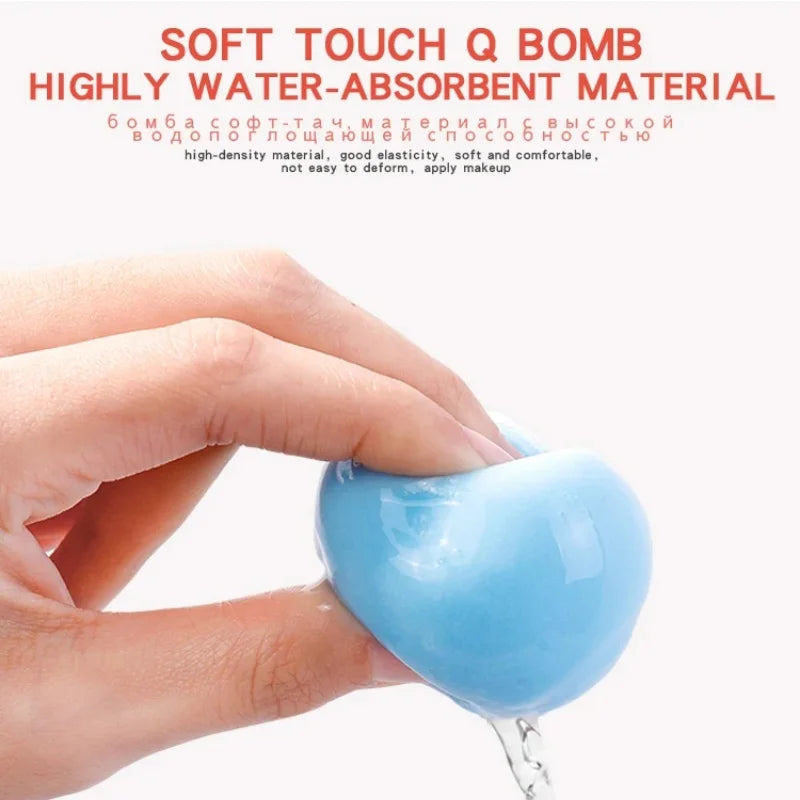 1Pc Cosmetic Puff Powder Puff Smooth Women's Makeup Foundation Sponge Beauty To Make Up Tools & Accessories Water-drop Shape