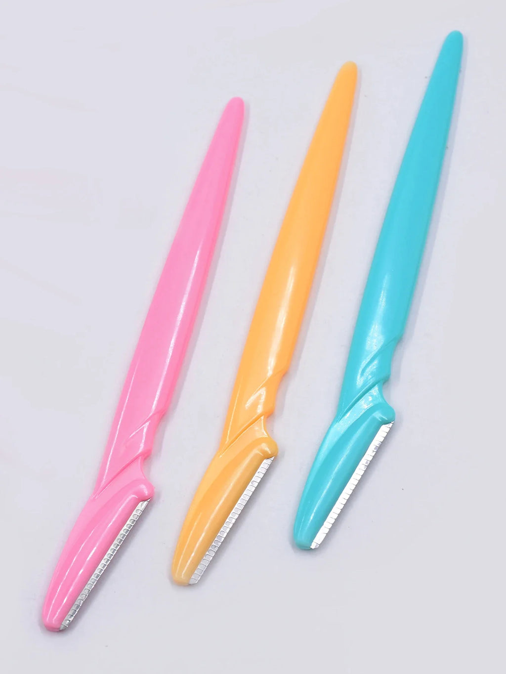 10/30/40Pcs Eyebrow Razor Facial Razor for Women Multipurpose Exfoliating Dermaplaning Tools with Precision Cover Safety Beauty