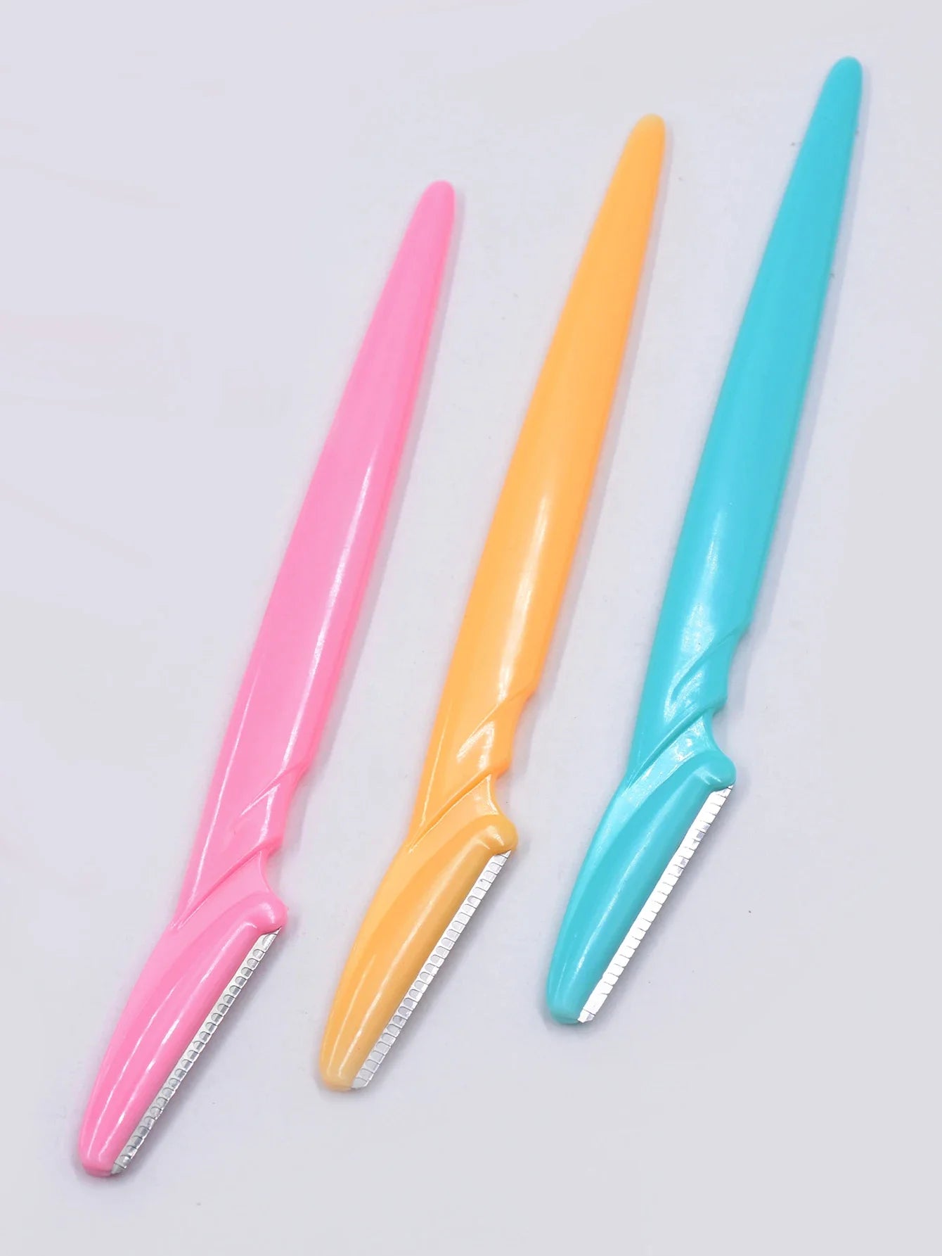 10/30/40Pcs Eyebrow Razor Facial Razor for Women Multipurpose Exfoliating Dermaplaning Tools with Precision Cover Safety Beauty