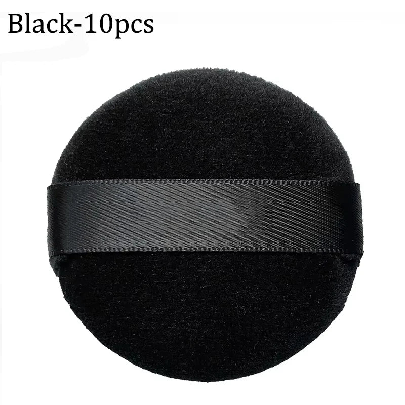 5/10Pcs Soft Velvet Makeup Sponge Loose Powder Cosmetic Puff Double-sided Face Makeup Sponge Concealer Wet Dry Makeup Tools