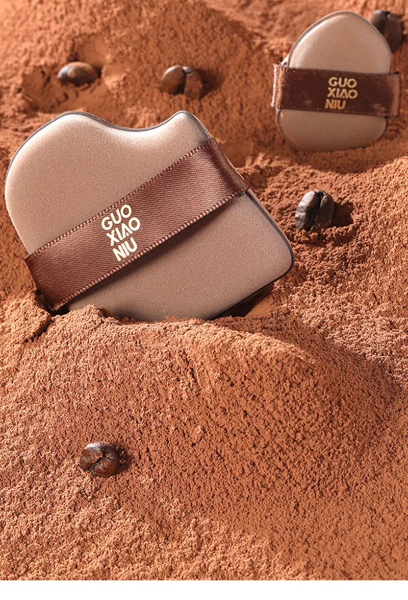 Guoxiaoniu 6PCS Makeup Blender Puff Air Cushion Foundation Sponge Loose Powder Puffs Cosmetic Applicator Tool Wholesale