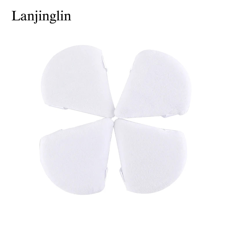 2/3/6Pcs New Triangle Powder Puff Mini Face Makeup Soft Cotton Face Powder Puff Washable Reusable Velvet Makeup Puff Tools