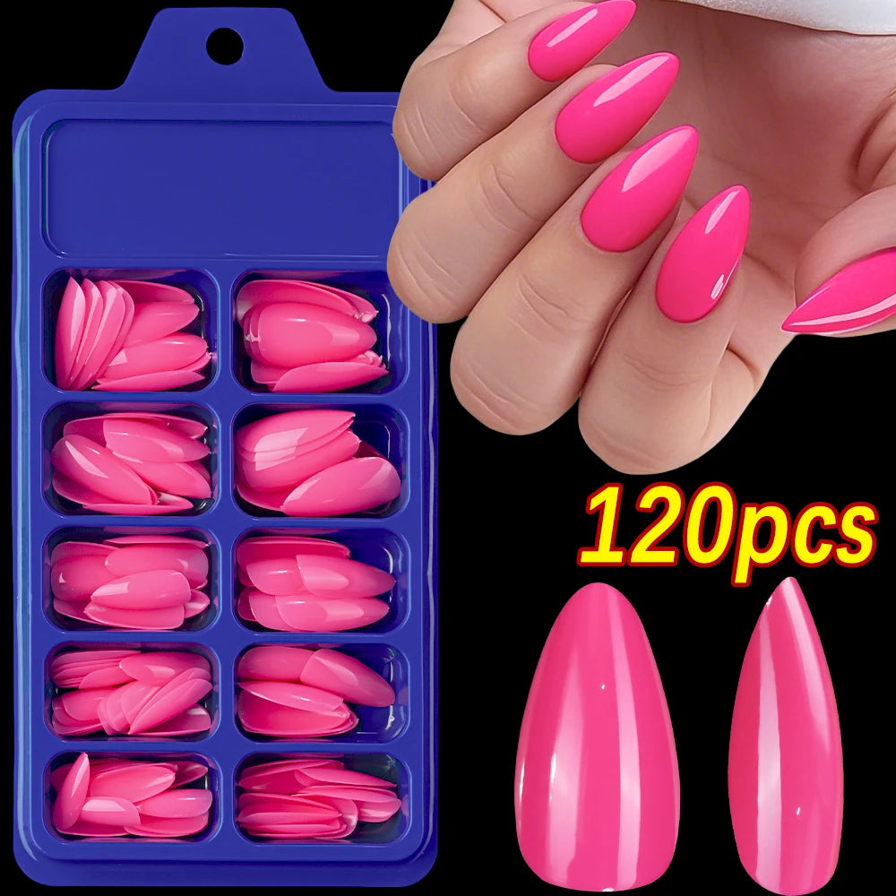 100Pcs Milk White Press On Nails Medium Square Gel False Nails Full Cover Reusable & Natural Acrylic Fake Nails Tips Fingernails