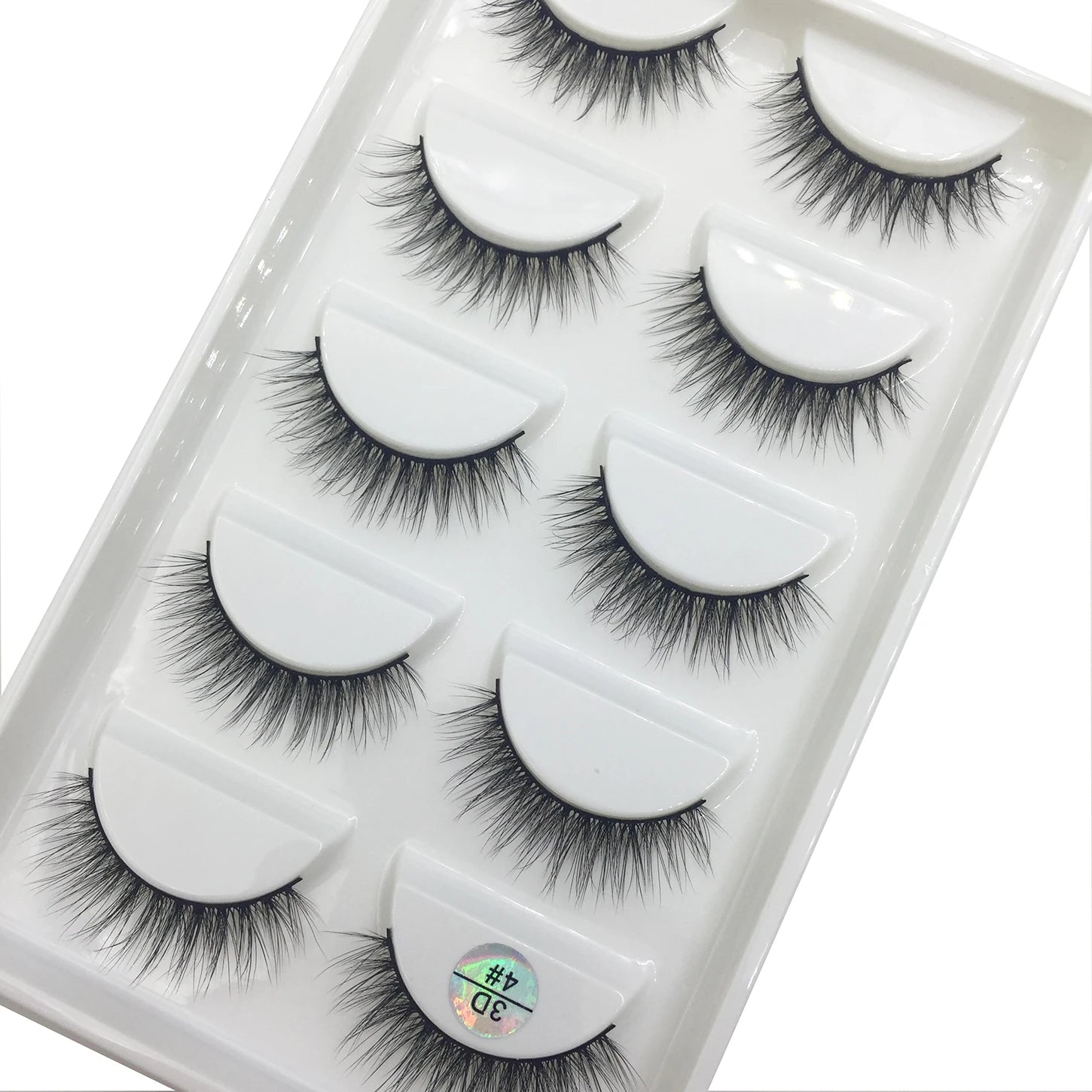 15 Style 5 Pairs 3D Eyelashes Natural False Eye Lashes Thick Faux Mink Lashes Soft Fake Eyelash Wispy Makeup Cilios