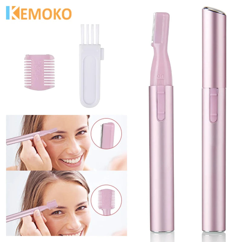 Mini Electric Eyebrow Shaver Hair Remover Facial Shaver Hair Remover Facial And Neck Body Arms And Legs Beauty Skin Care
