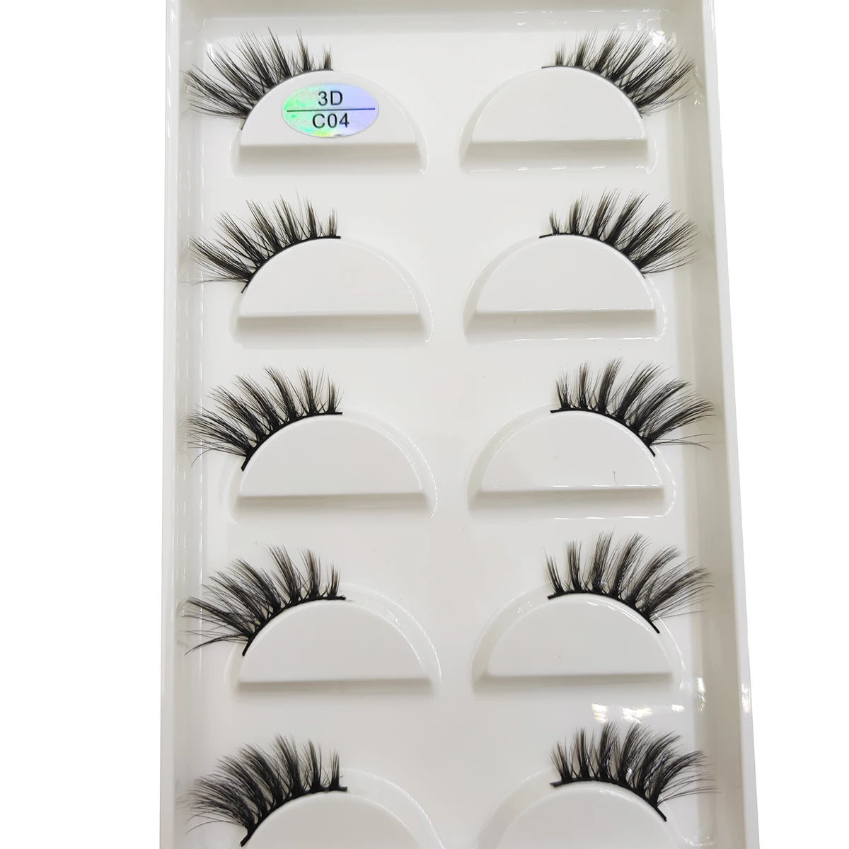 15 Style 5 Pairs 3D Eyelashes Natural False Eye Lashes Thick Faux Mink Lashes Soft Fake Eyelash Wispy Makeup Cilios