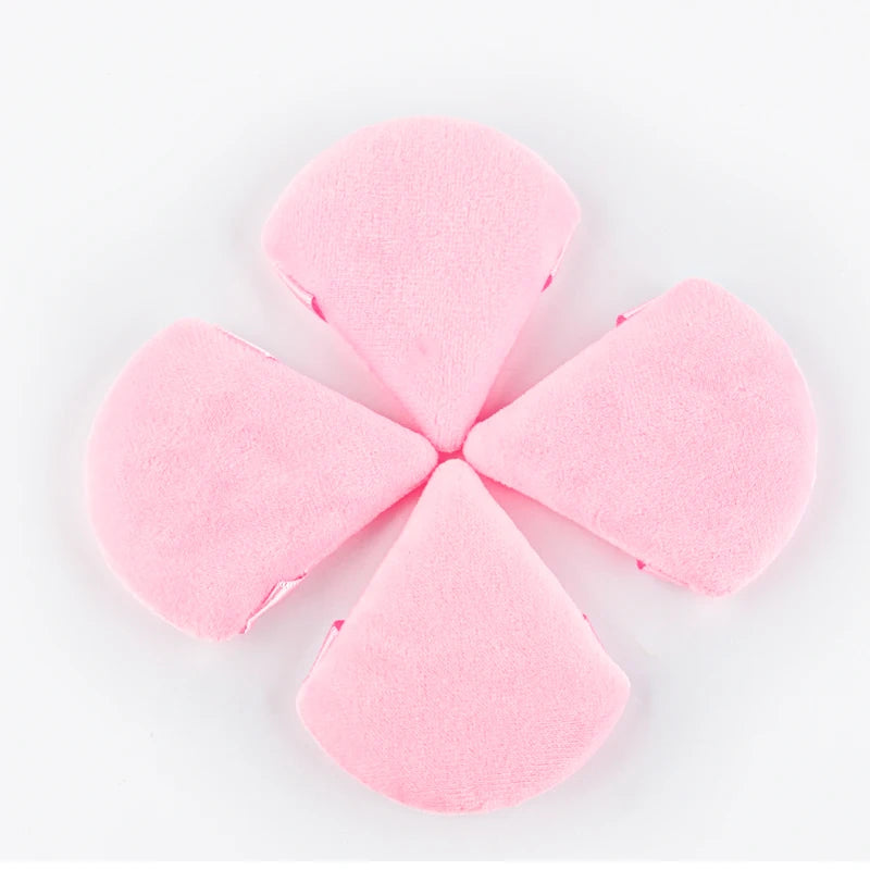 2/3/6Pcs New Triangle Powder Puff Mini Face Makeup Soft Cotton Face Powder Puff Washable Reusable Velvet Makeup Puff Tools