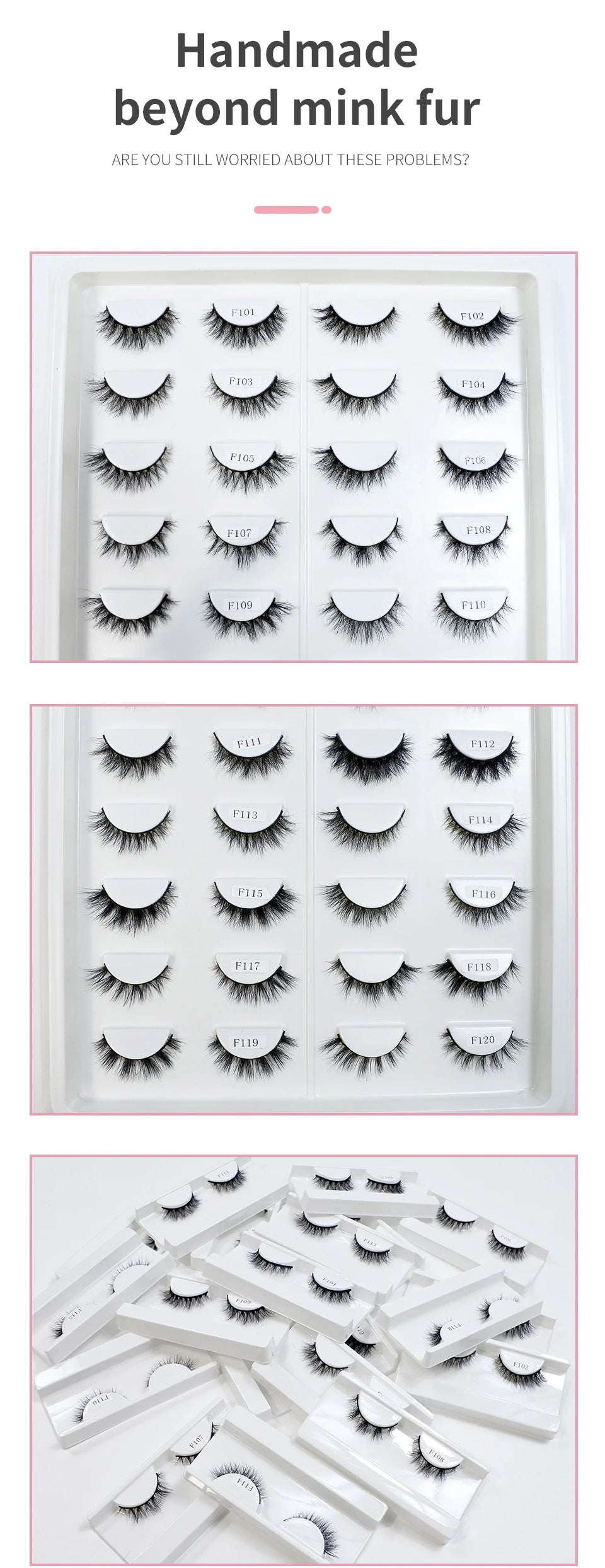 Natural Mink Lashes High Quality Fashion Classic Soft Full Strip Lashes Makeup 12mm Short Mink Eyelashes