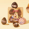 5/6PCS Capybara Powder puff Set Box Wet And Dry Use Mini Fingertip Powder Puff Soft Skin-friendly Flocking Air Cushion