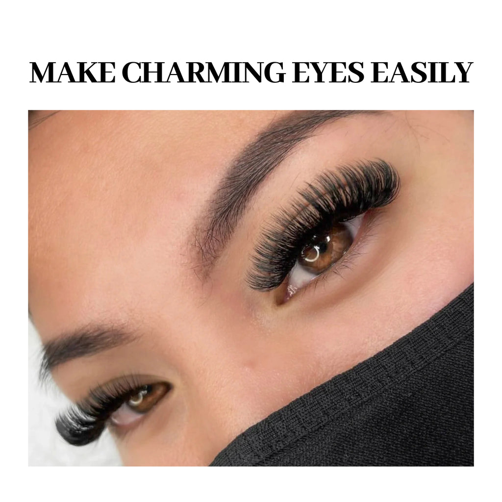 XIUSUZAKI Classic Individual Eyelashes Extensions Soft Matte Black Classic Volume Lashes Extensions Wholesale Supplier