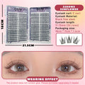 32 Rows Large Capacity Eyelashes Extension Professional Individual Cluster DIY Lashes Natural False Eyelashes Makeup Products