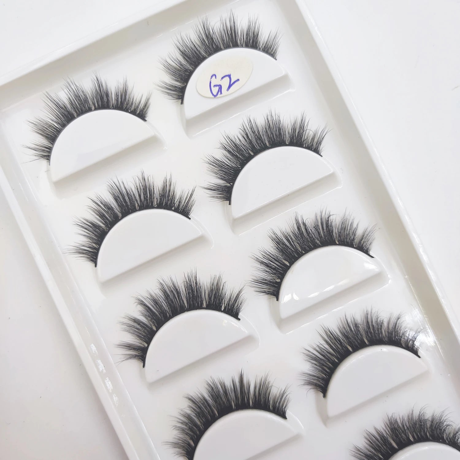 15 Style 5 Pairs 3D Eyelashes Natural False Eye Lashes Thick Faux Mink Lashes Soft Fake Eyelash Wispy Makeup Cilios