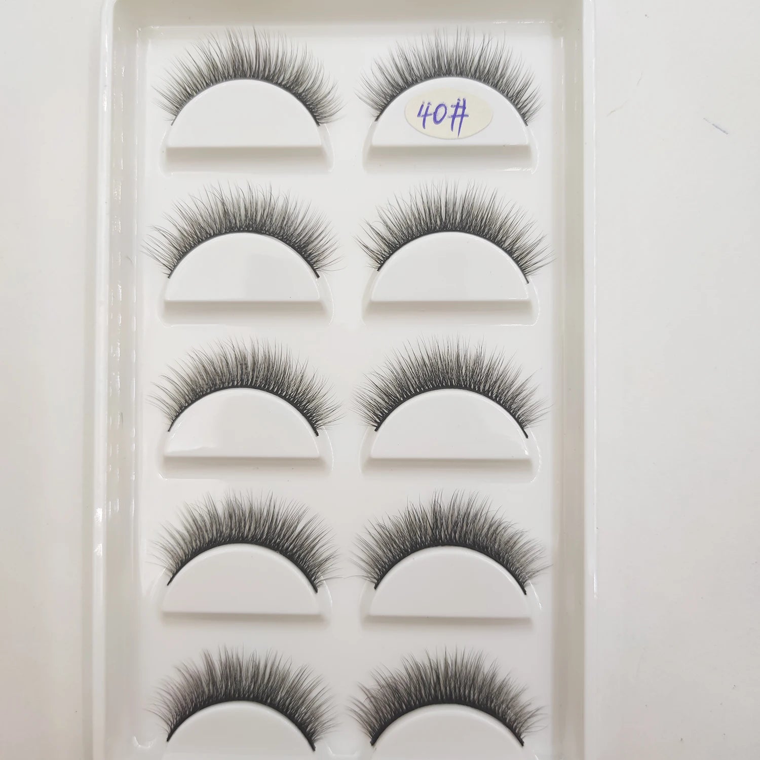 15 Style 5 Pairs 3D Eyelashes Natural False Eye Lashes Thick Faux Mink Lashes Soft Fake Eyelash Wispy Makeup Cilios