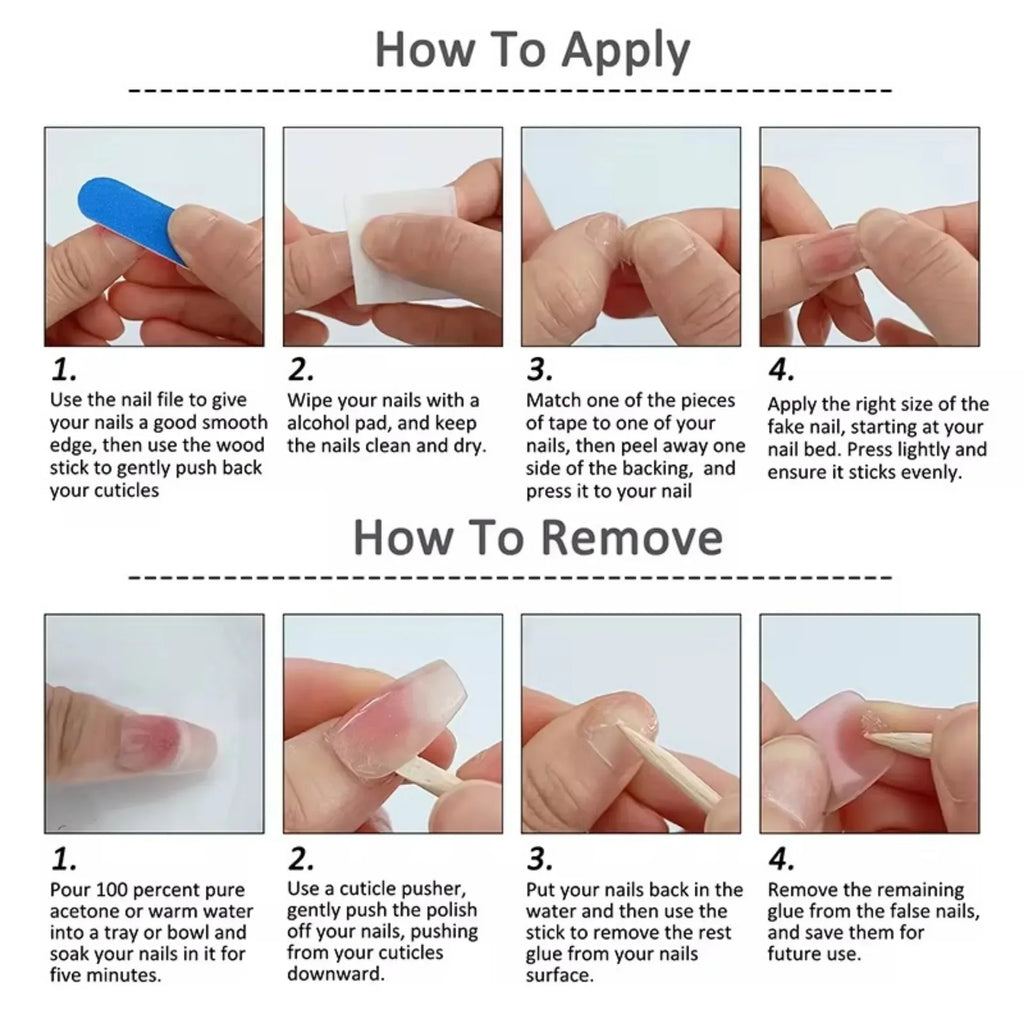 10Pcs French Oval Handmade Press on Nails Blue Cat Eye Fake Nails Wearable Stick-on Nails False Nail 네일팁 Накладные Ногти Uñas