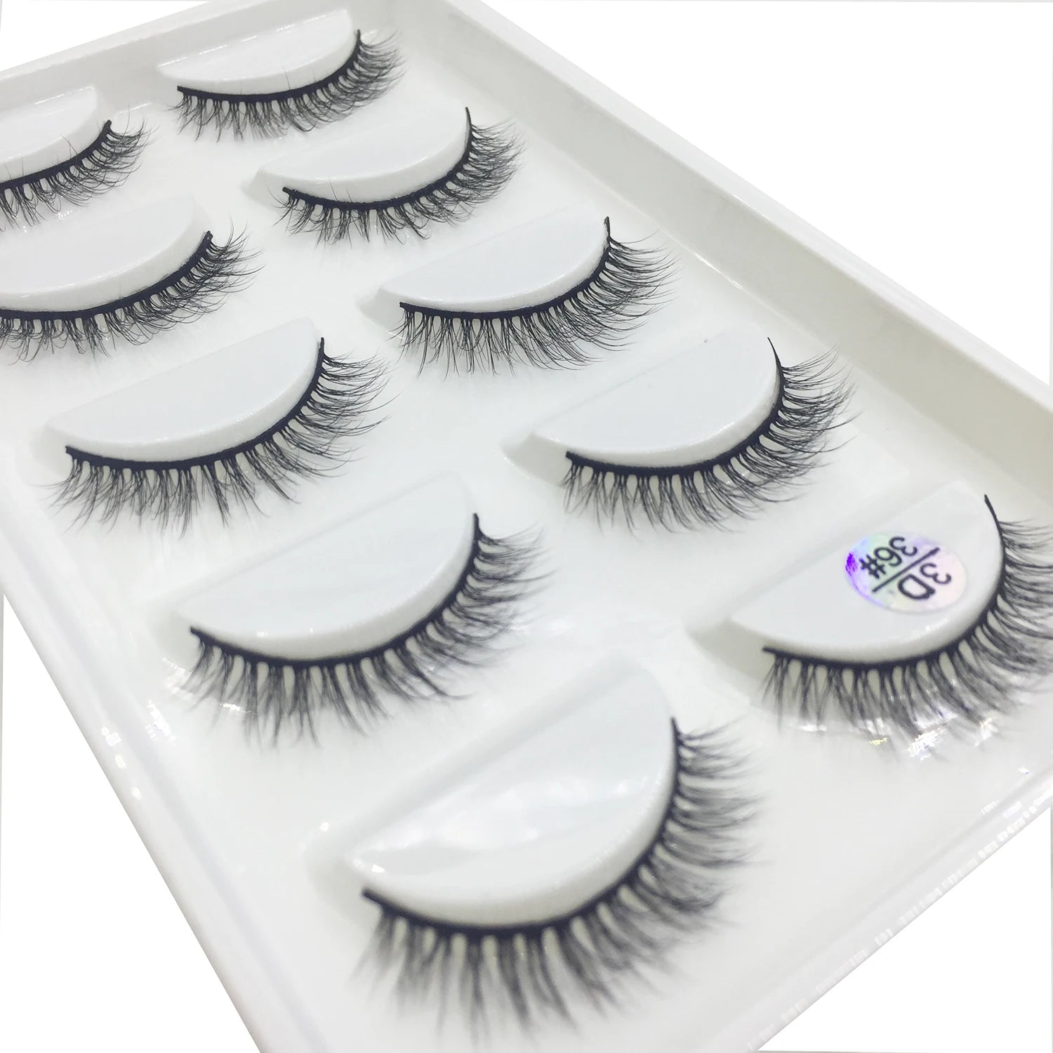 15 Style 5 Pairs 3D Eyelashes Natural False Eye Lashes Thick Faux Mink Lashes Soft Fake Eyelash Wispy Makeup Cilios