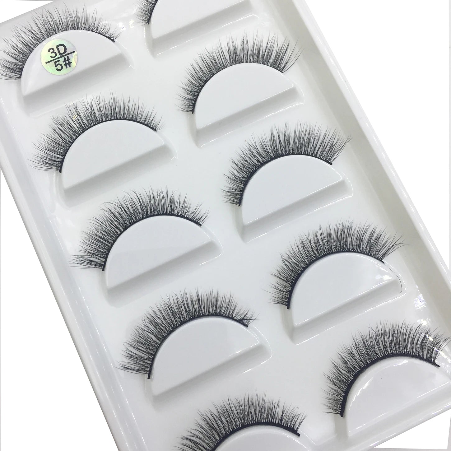15 Style 5 Pairs 3D Eyelashes Natural False Eye Lashes Thick Faux Mink Lashes Soft Fake Eyelash Wispy Makeup Cilios