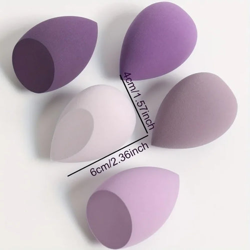 1/3/5/7/20PCS Wet and dry puff random color and shape sponge liquid foundation BB cream powder applying makeup egg