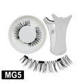 RED SIREN Magnetic Eyelashes With Applicator Reusable Natural Magnetic Lashes Kit No Glue Needed Soft Clear Band False Eyelashes