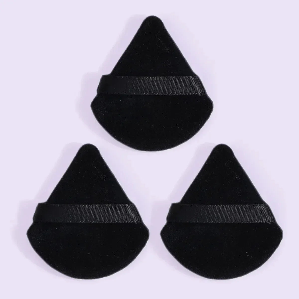 3/5/6 Pcs Triangle  Cosmetic Soft Plush Powder Puff Makeup Foundation Puff Makeup Tool Powder Puff For Loose Powder Liquid