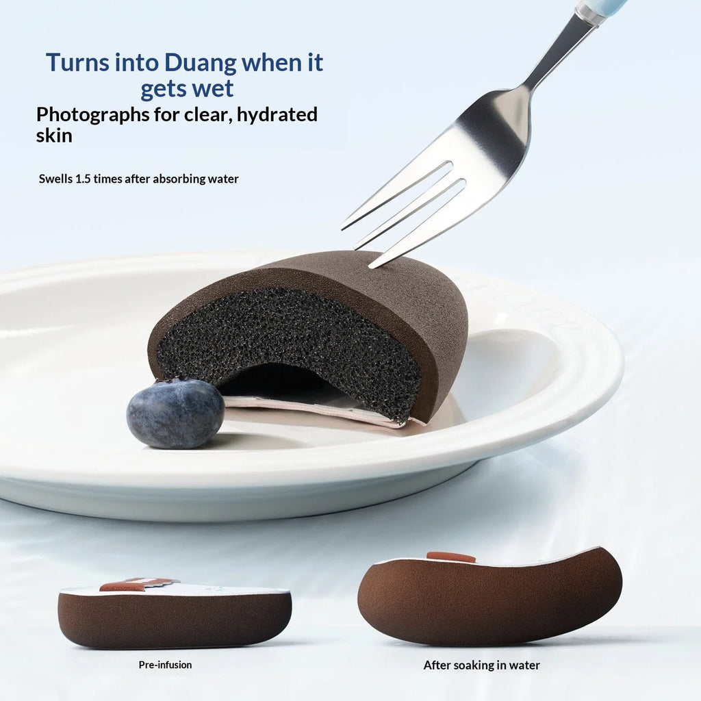 Everbab 2pcs Soft Air Cushion Makeup Puff, Blending Foundation Sponge for Wet Dry Use, Non-Absorbent Face Powder Puff for Makeup