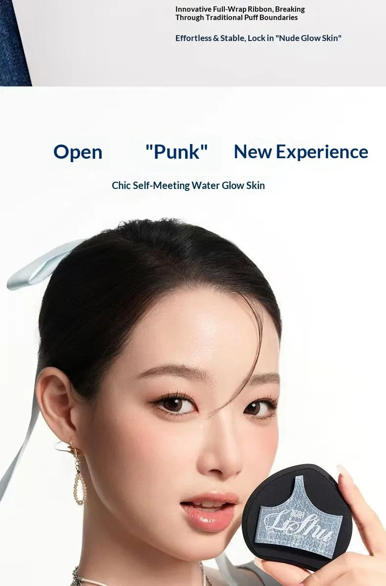 LISHU Makeup Puff Set, Large Powder Puffs for Foundation & Concealer, Wet and Dry Dual-Use, Skin-Friendly & No Powder Absorption