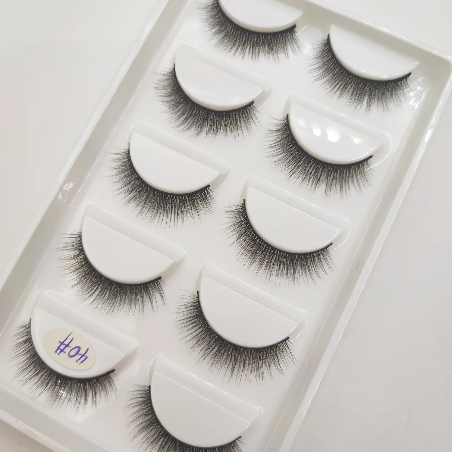 15 Style 5 Pairs 3D Eyelashes Natural False Eye Lashes Thick Faux Mink Lashes Soft Fake Eyelash Wispy Makeup Cilios